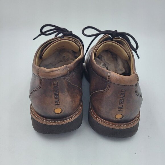 Samuel Hubbard Founder Oxford Work Shoes Chestnut Brown Leather Men\'s Size 9 main image 5